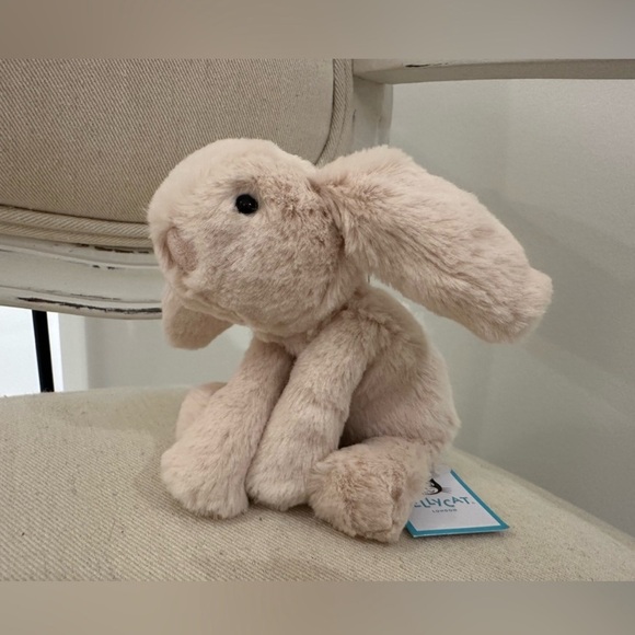 Jellycat Tiny Smudge Rabbit NWT Authentic Rare - Picture 1 of 12